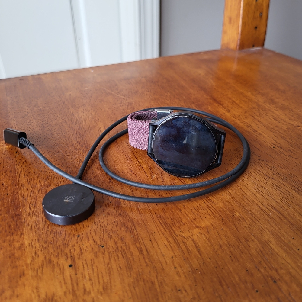 Galaxy Watch 5 44mm with Black and Purple Band